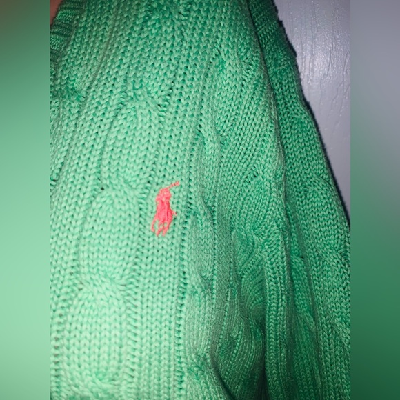 Cable knit Ralph Lauren Polo Sweater - Picture 2 of 2